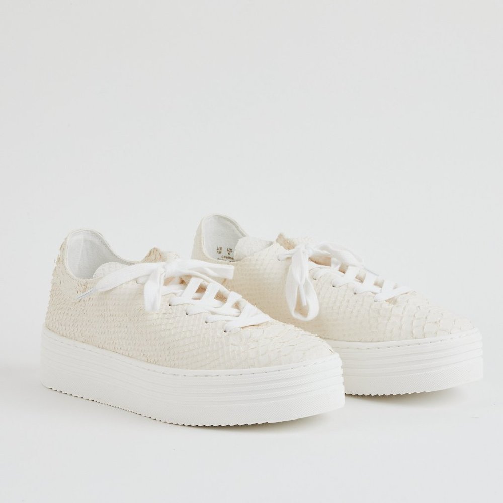 Sam Edelman Pippy White Platform Sneaker NWT!!!